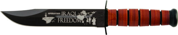 KA-BAR 9127 US ARMY Iraqi Freedom Commemorative