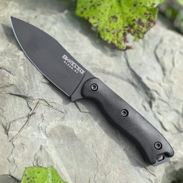 KA-BAR Becker BK19BK All Black Nessmuck Knife